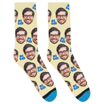 Custom #1 Dad Socks