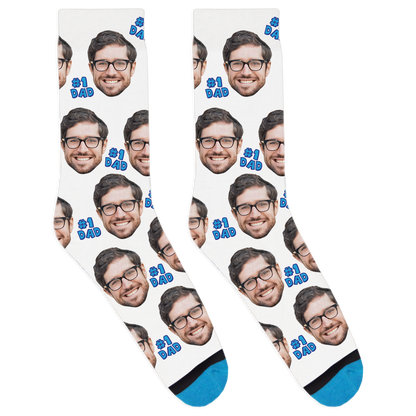Custom #1 Dad Socks