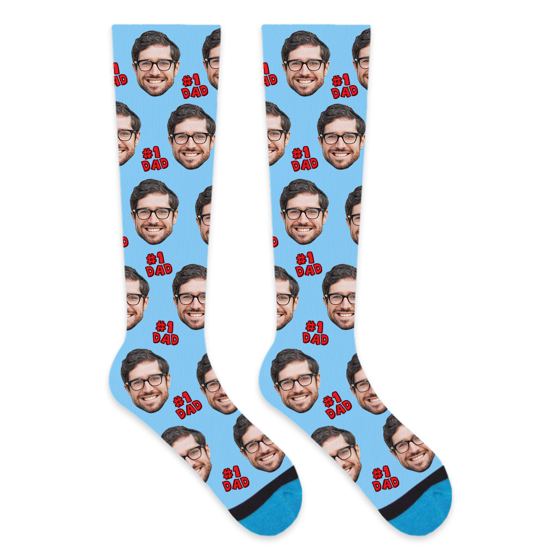 Custom #1 Dad Compression Socks