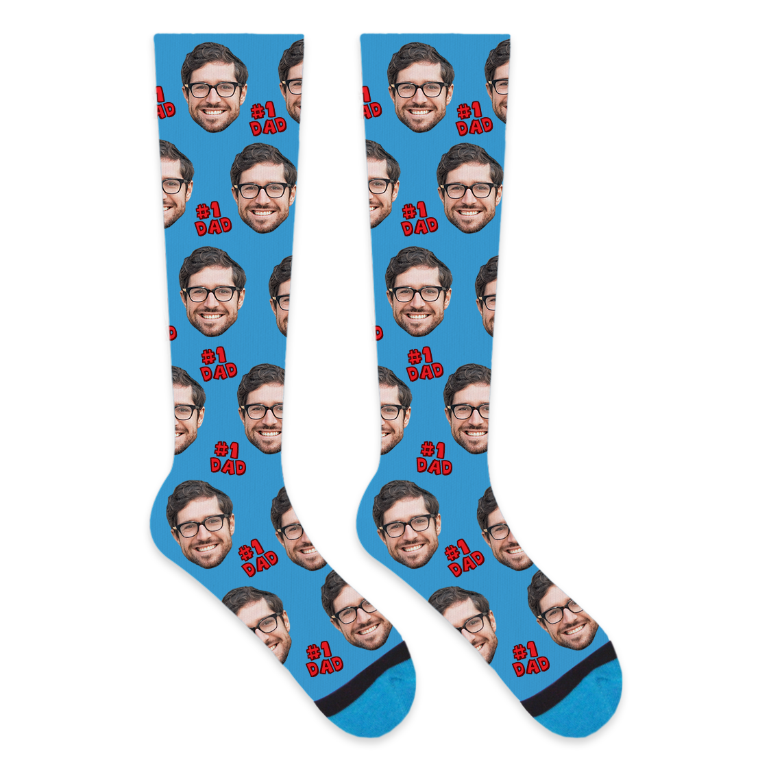 Custom #1 Dad Compression Socks