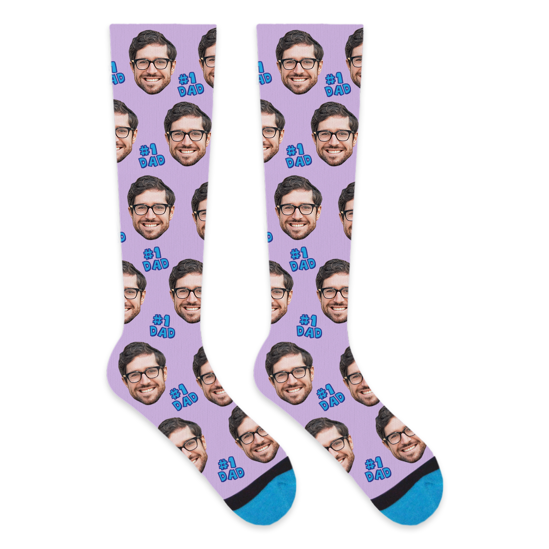 Custom #1 Dad Compression Socks