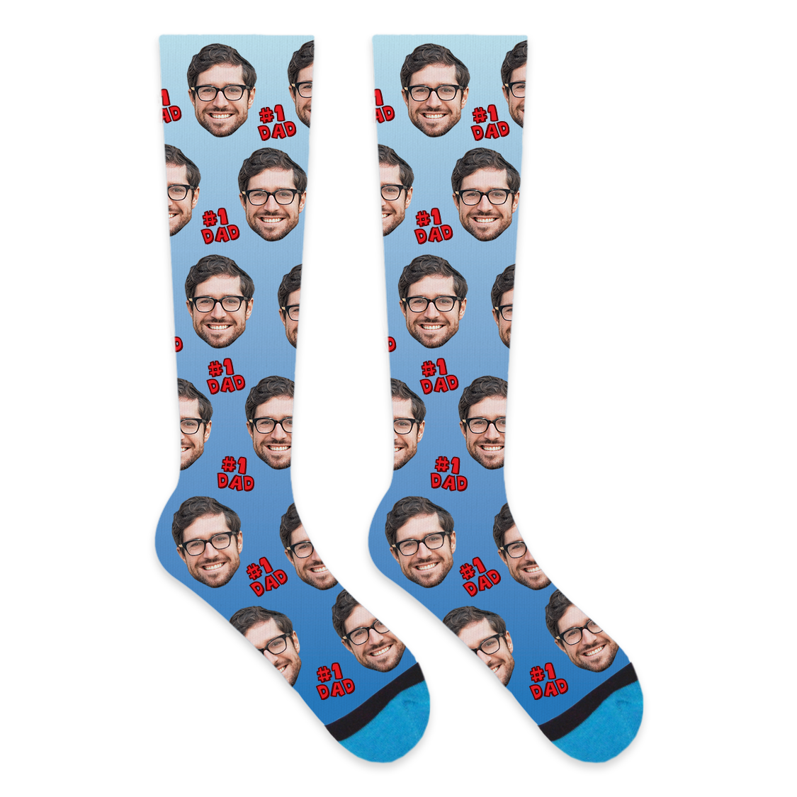 Custom #1 Dad Compression Socks
