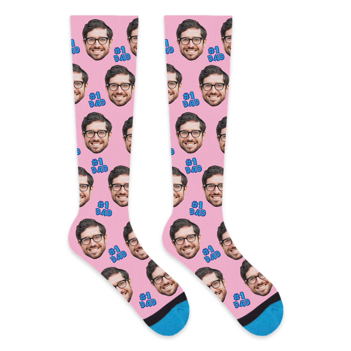 Custom #1 Dad Compression Socks