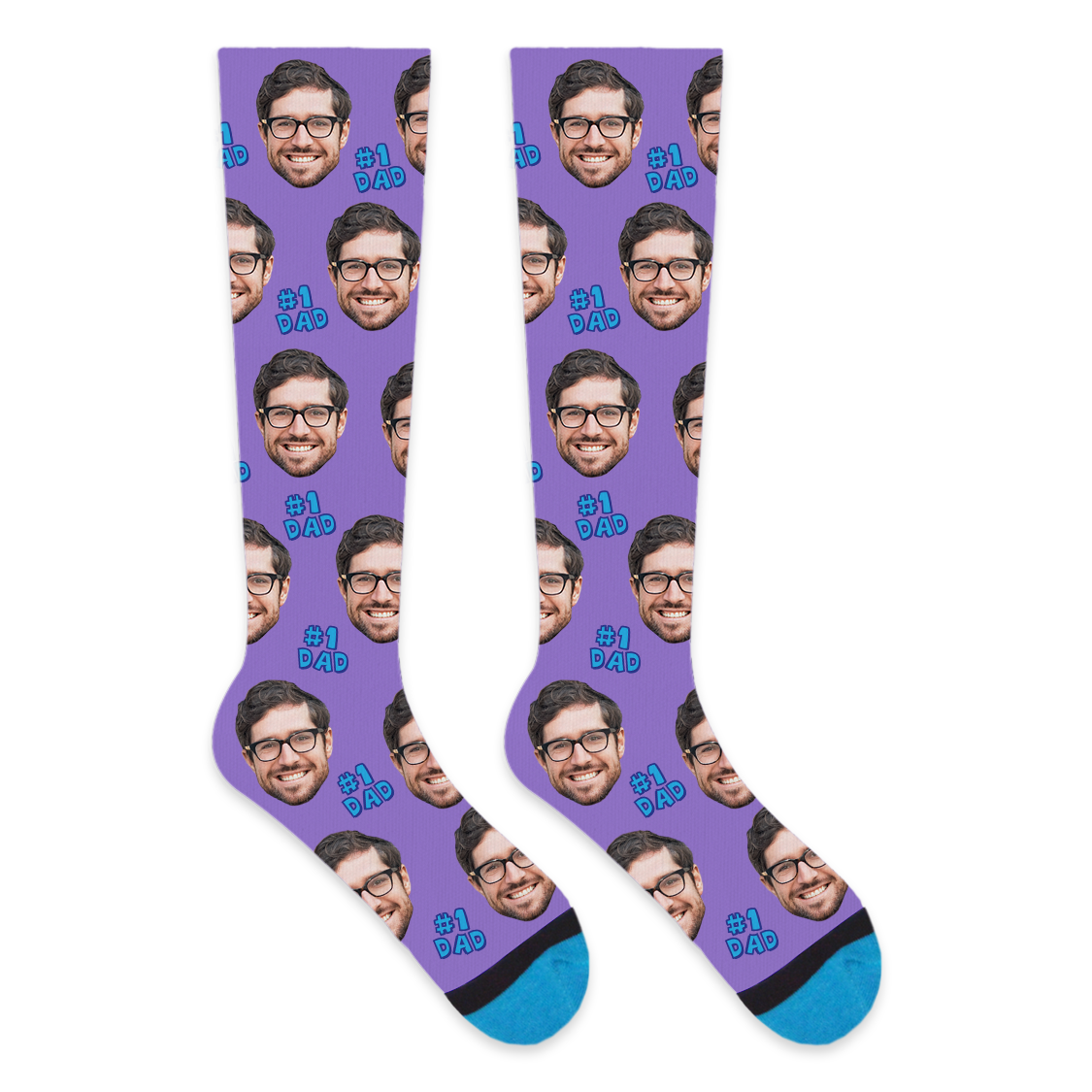 Custom #1 Dad Compression Socks