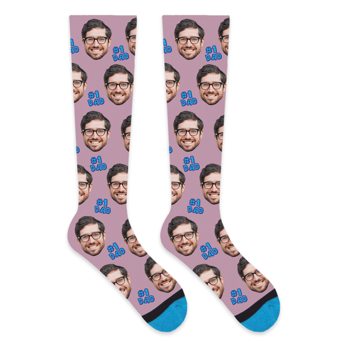 Custom #1 Dad Compression Socks