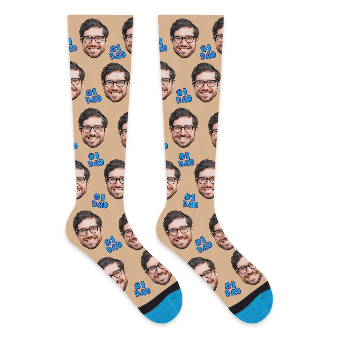 Custom #1 Dad Compression Socks