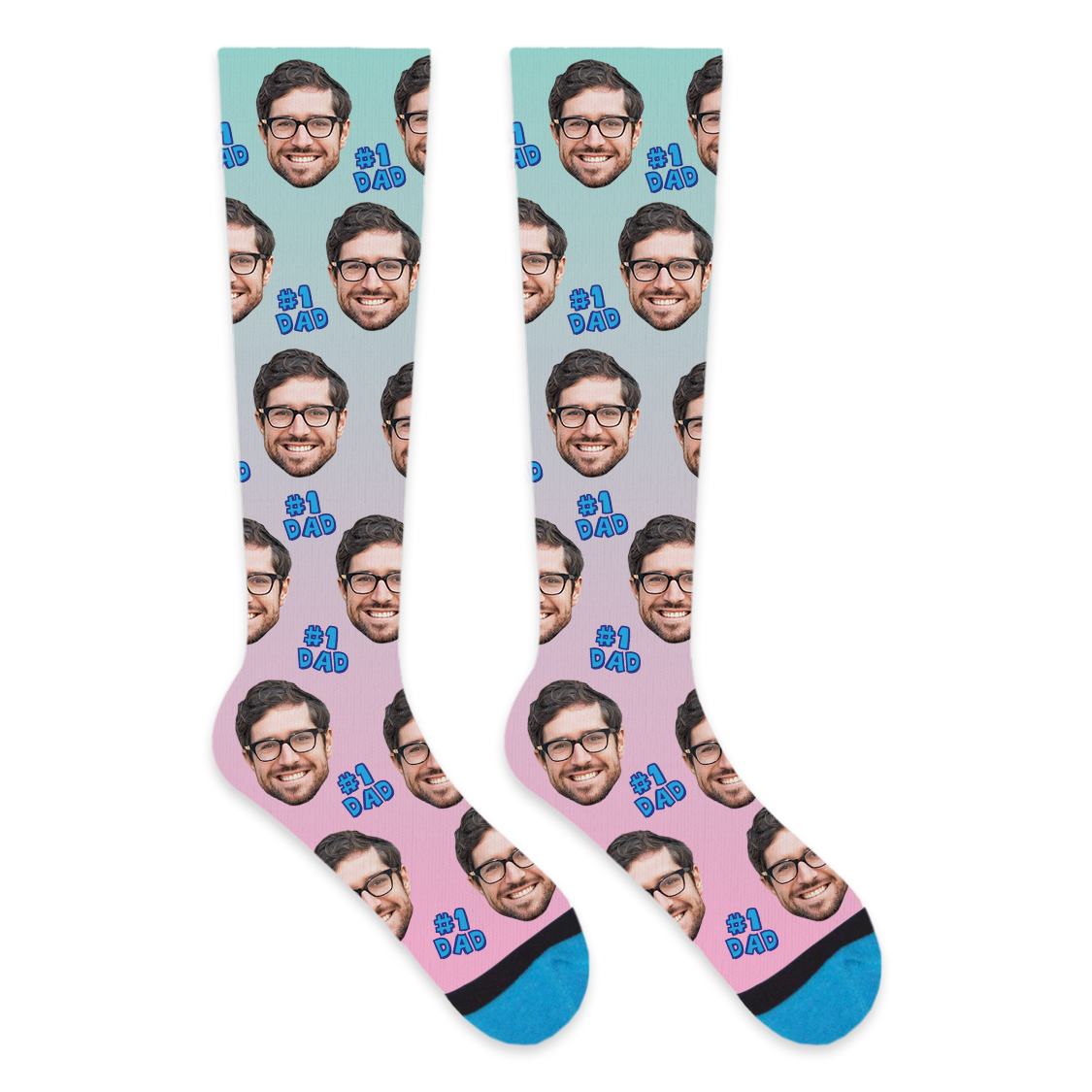 Custom #1 Dad Compression Socks