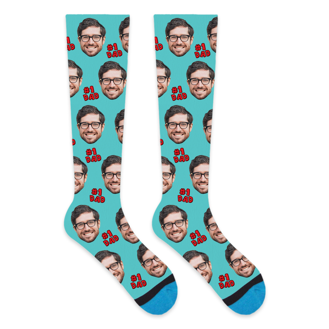 Custom #1 Dad Compression Socks