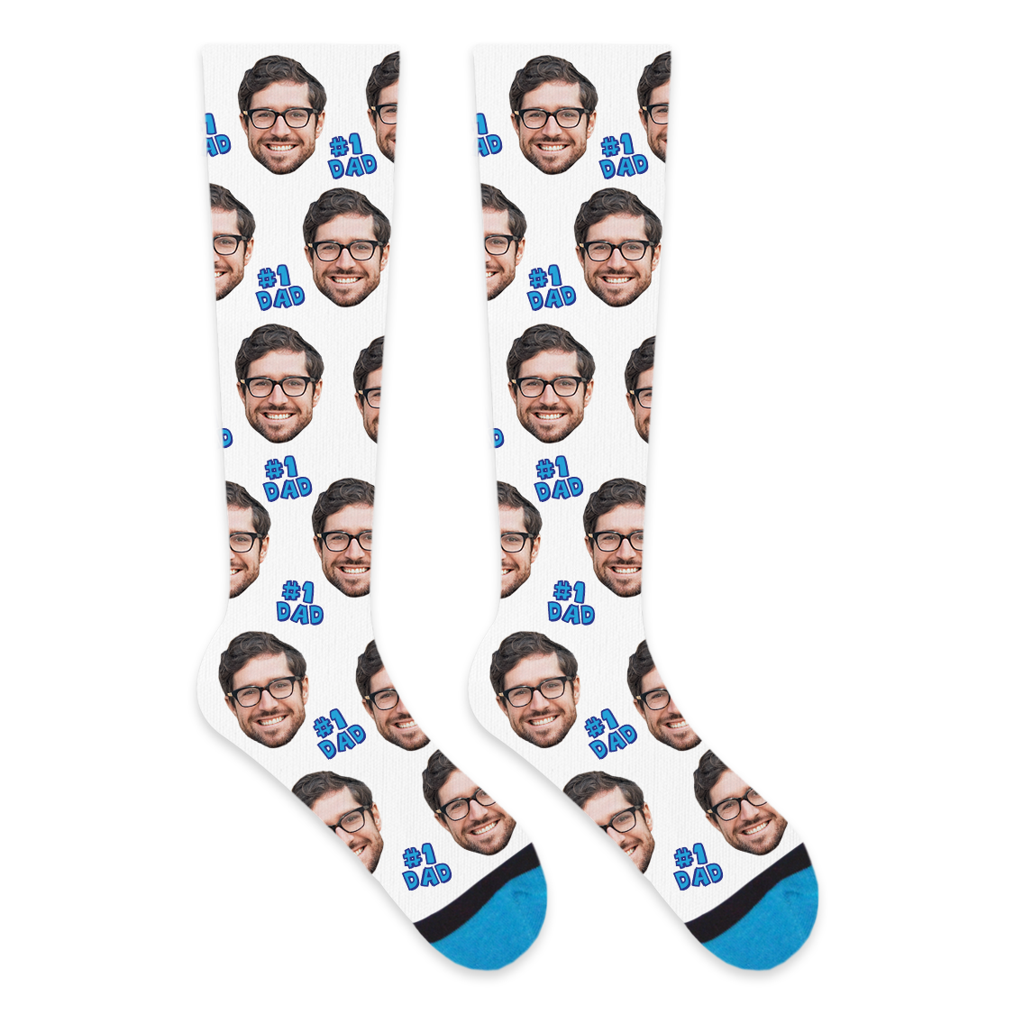 Custom #1 Dad Compression Socks