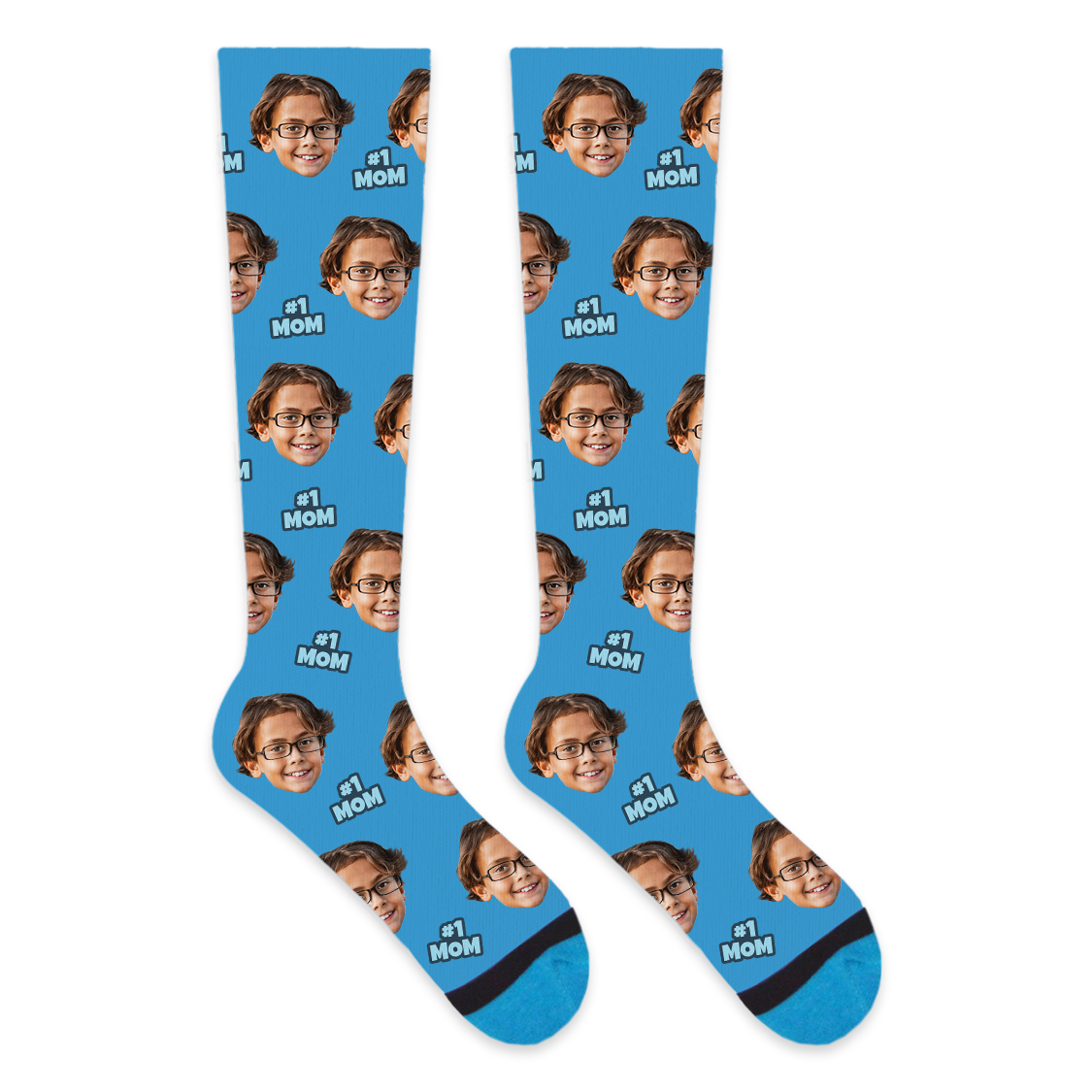 Custom #1 Mom Compression Socks