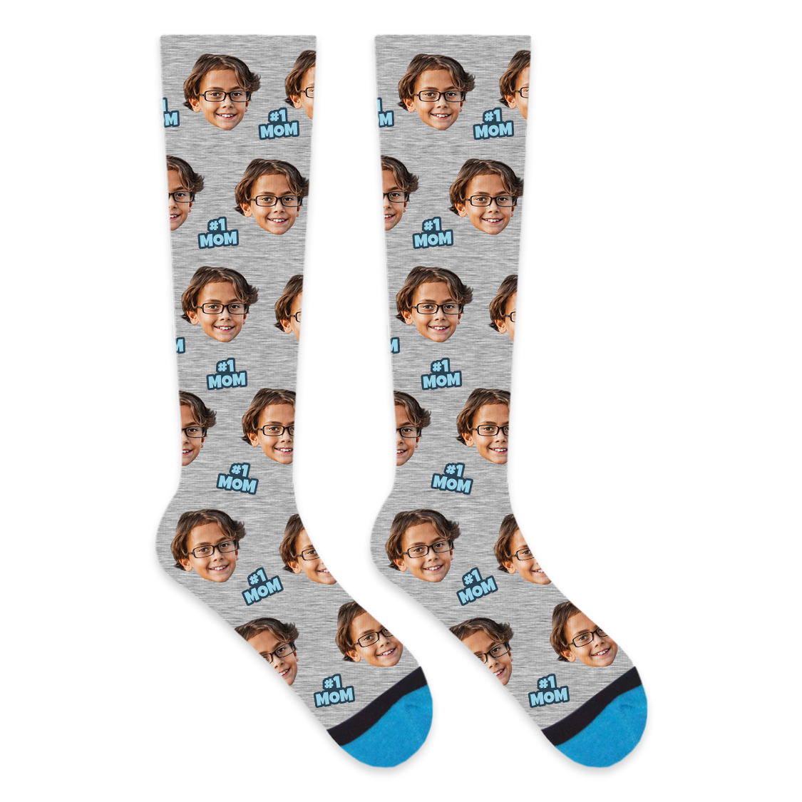 Custom #1 Mom Compression Socks