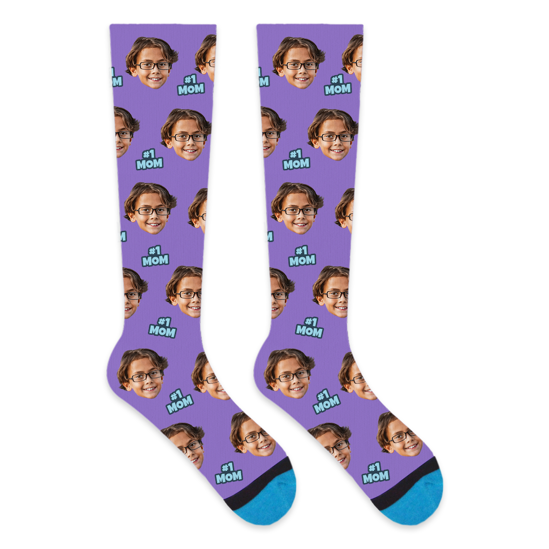 Custom #1 Mom Compression Socks