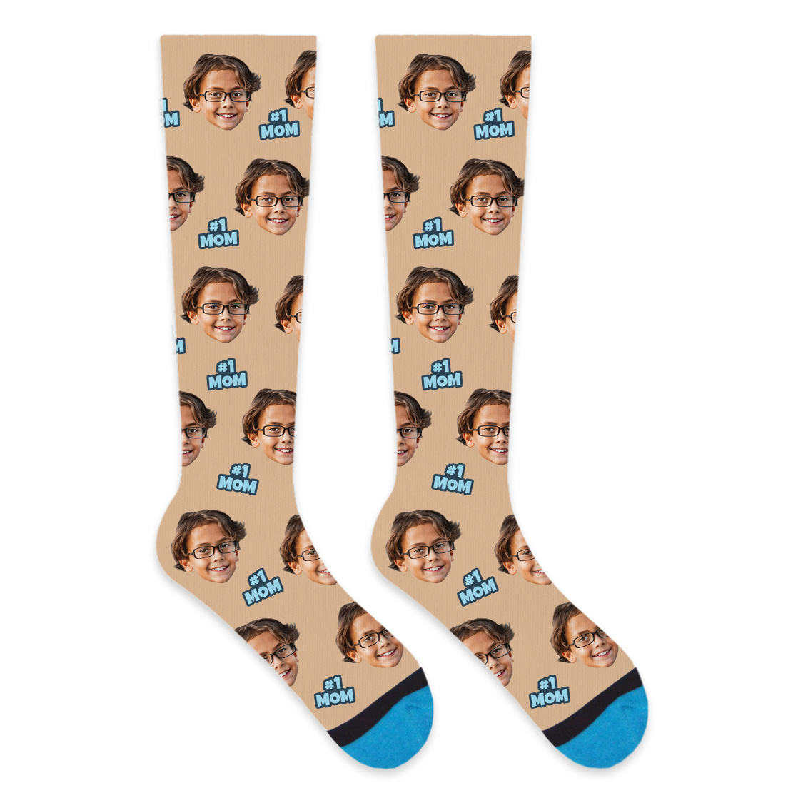 Custom #1 Mom Compression Socks