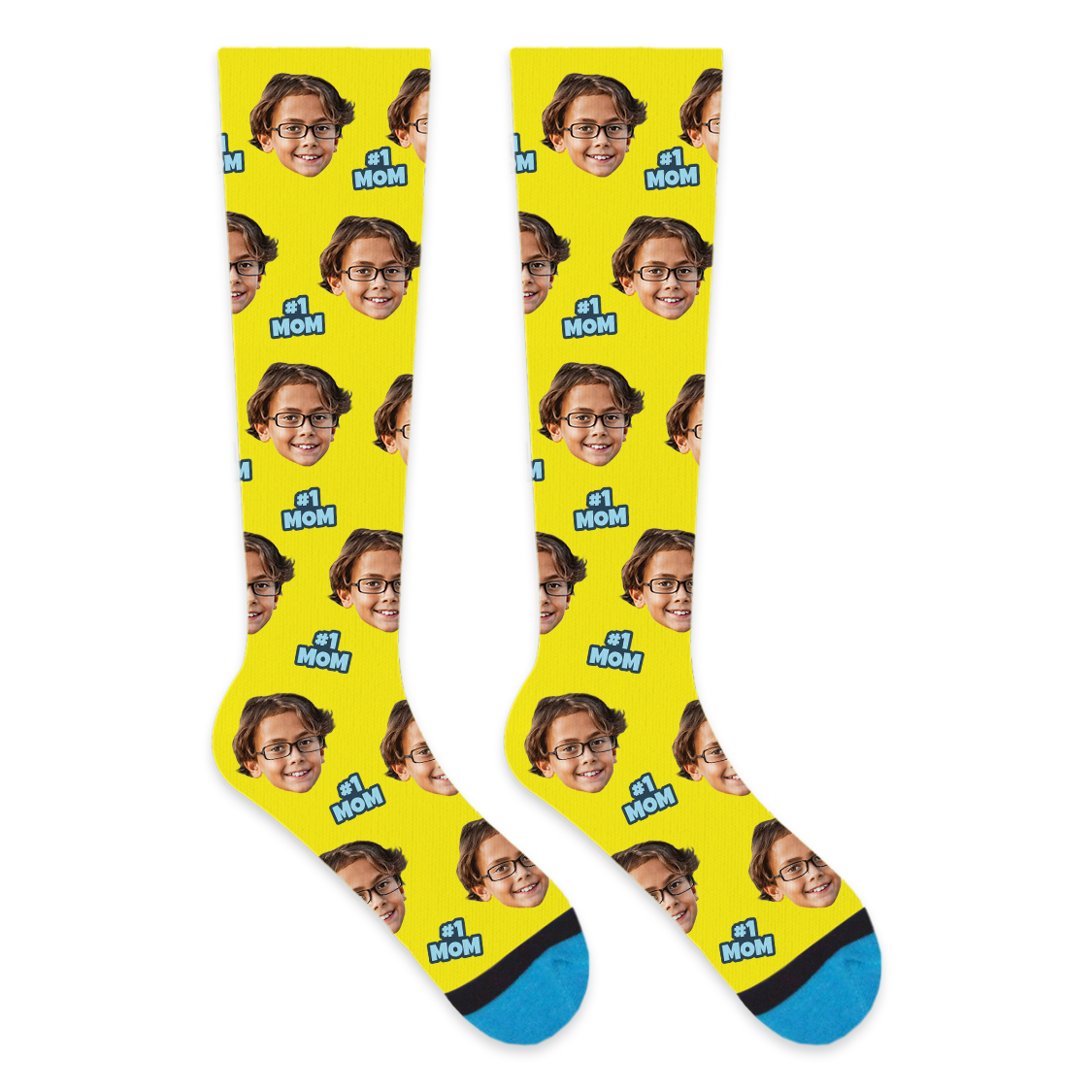 Custom #1 Mom Compression Socks