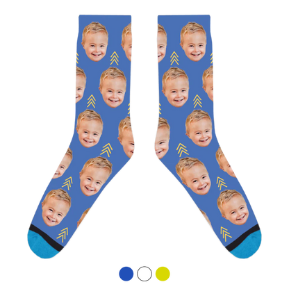 Custom World Down Syndrome Day Arrow Socks