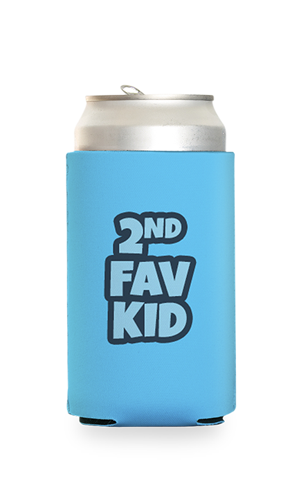 2nd Fav Kid Predesigned Can Cooler