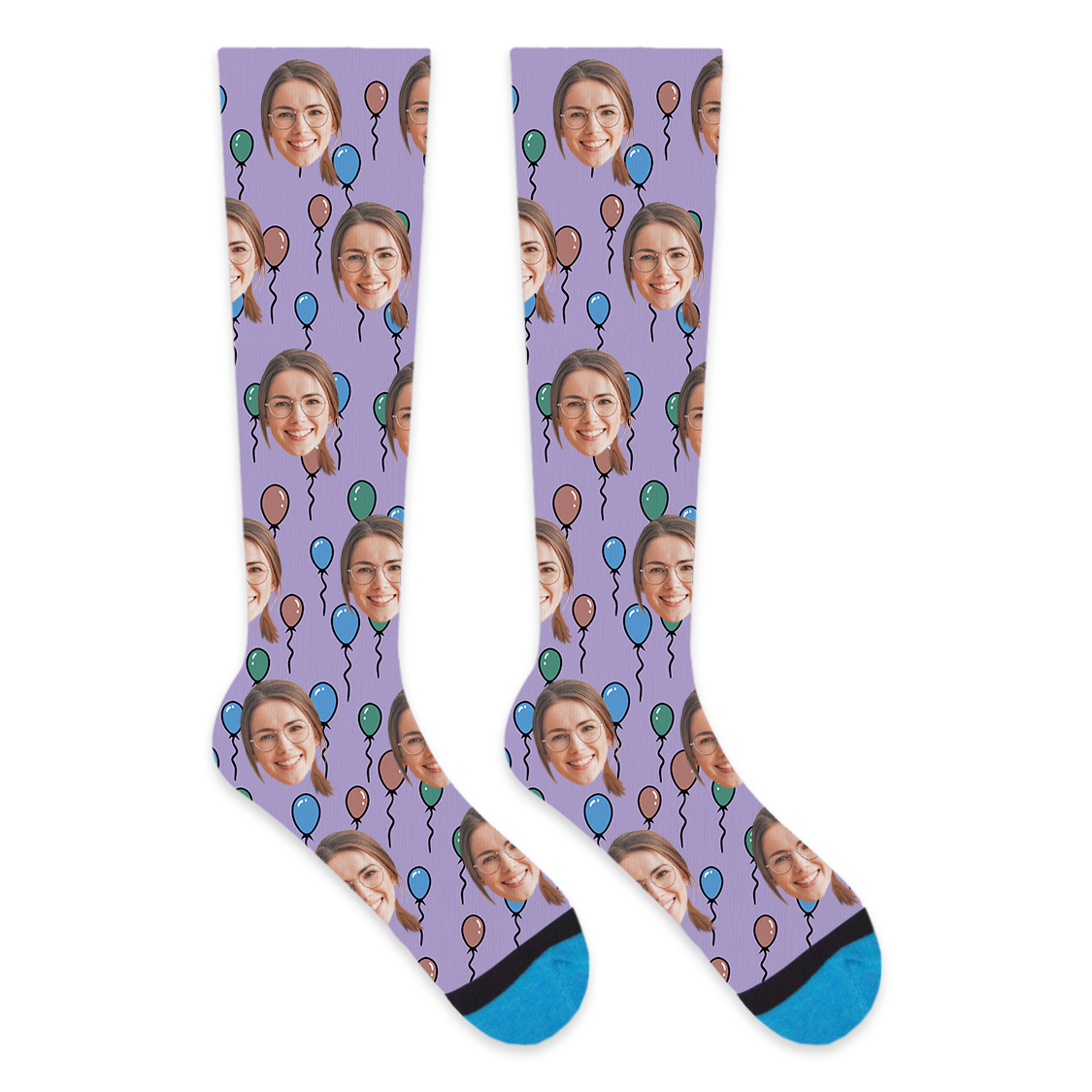 Custom Birthday Compression Socks