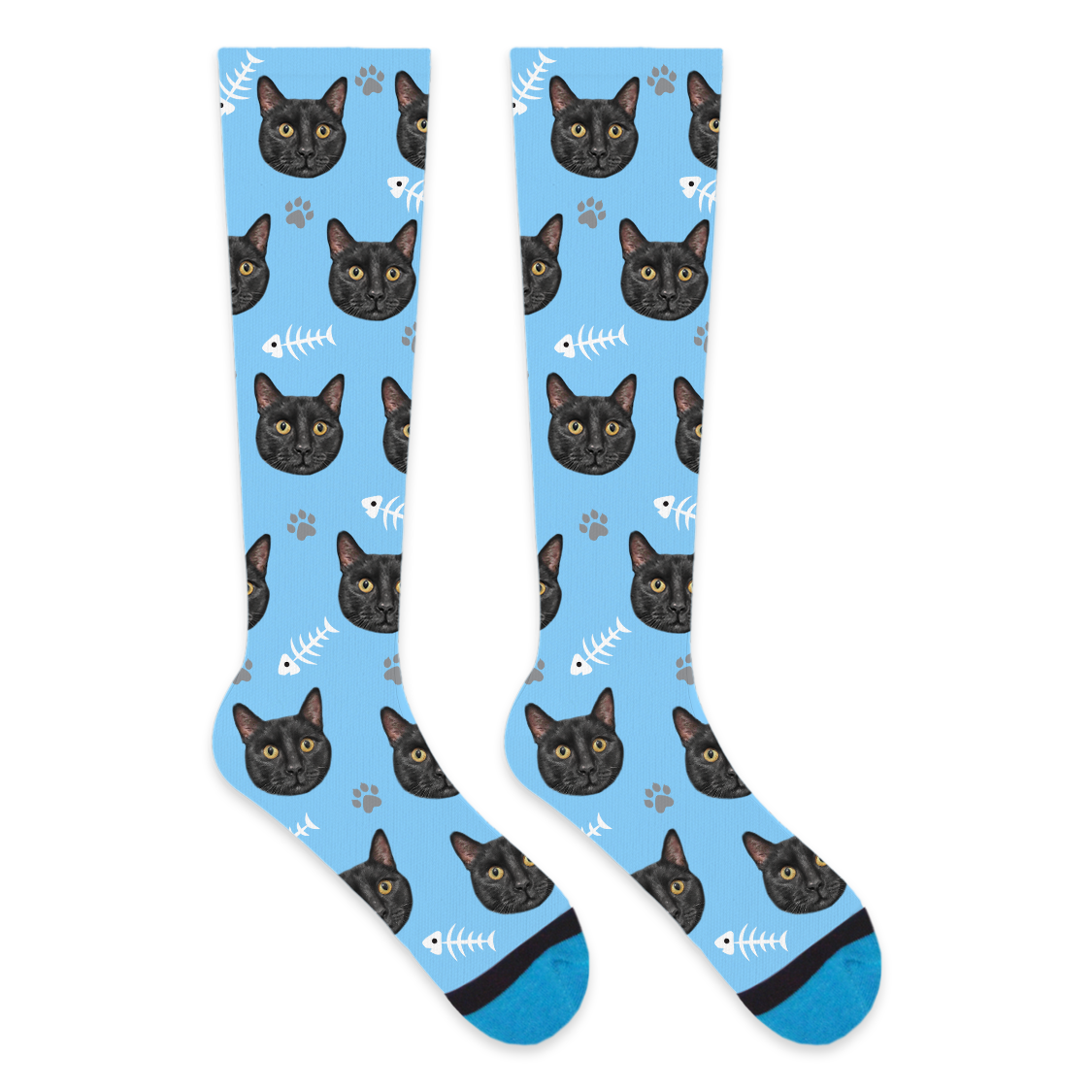 Custom Cat Compression Socks