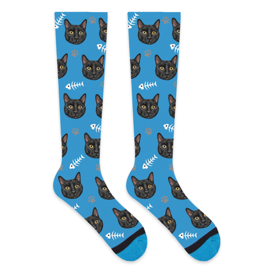 Custom Cat Compression Socks
