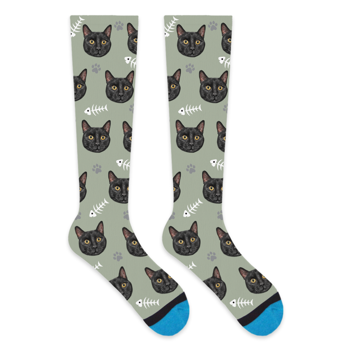 Custom Cat Compression Socks