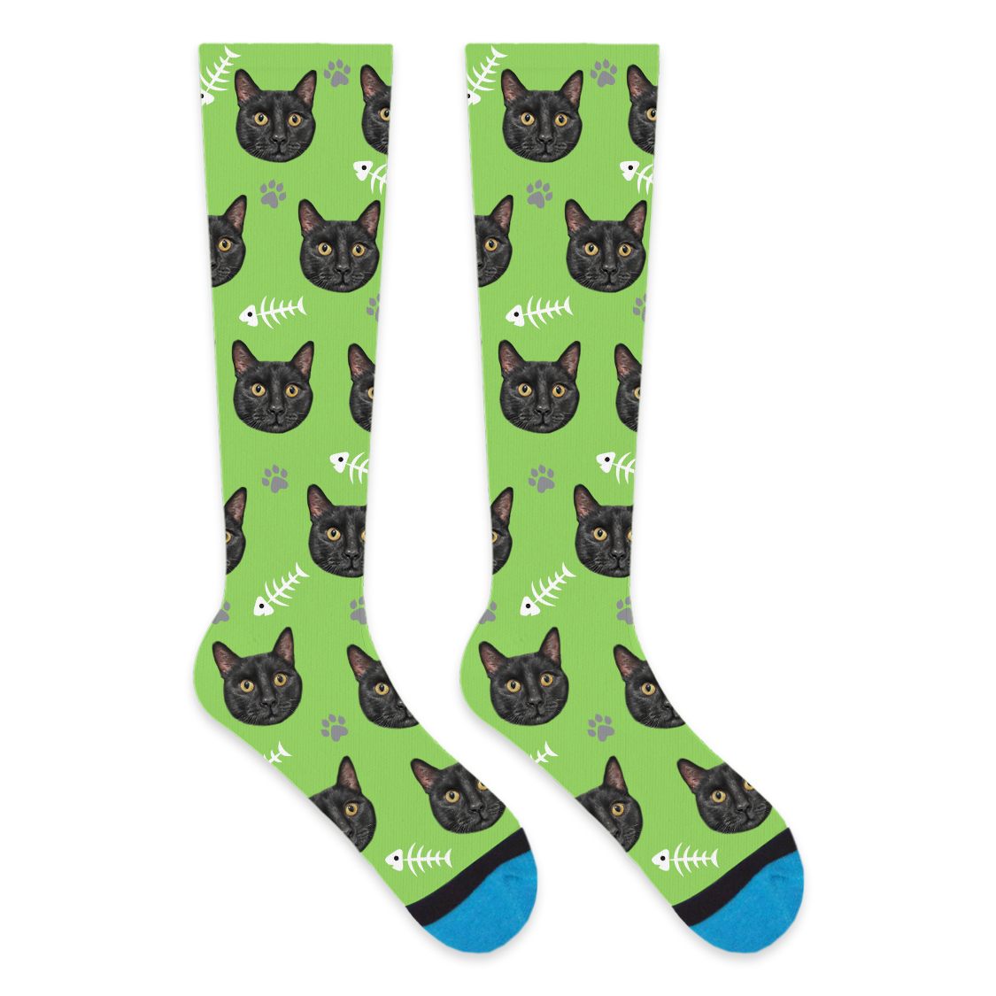 Custom Cat Compression Socks