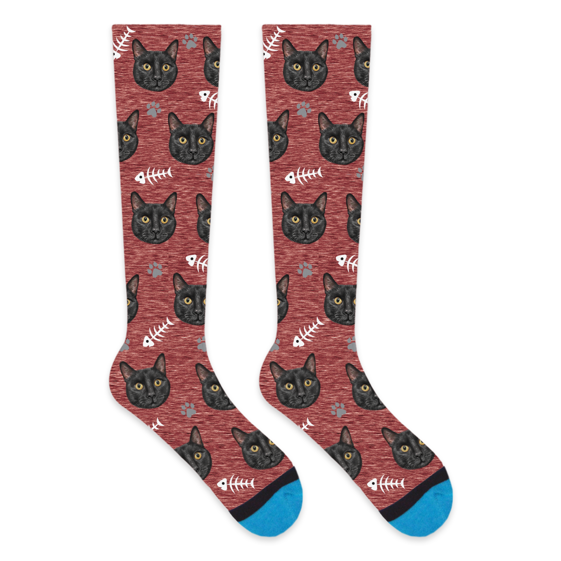 Custom Cat Compression Socks
