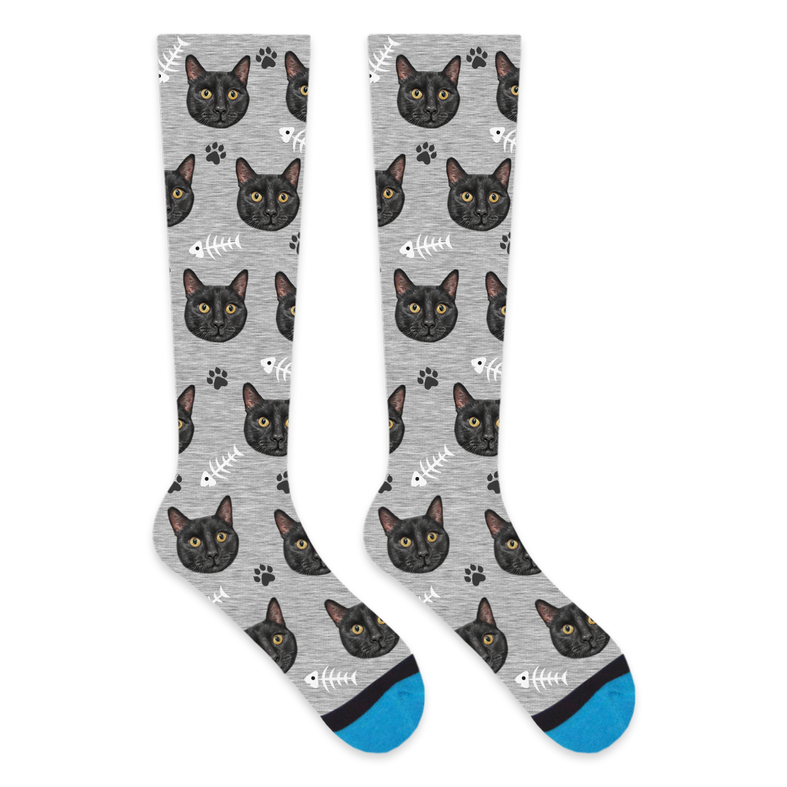 Custom Cat Compression Socks