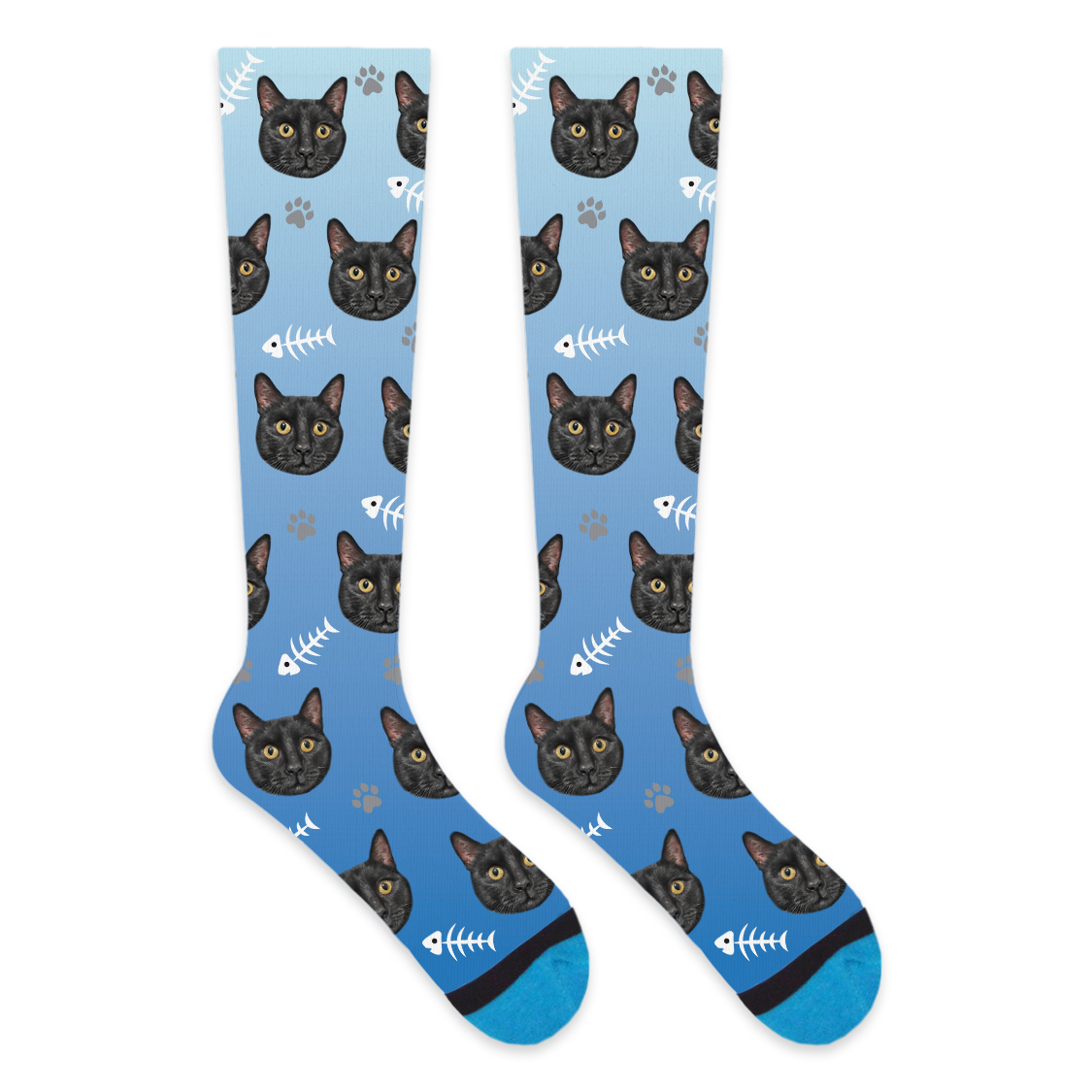 Custom Cat Compression Socks