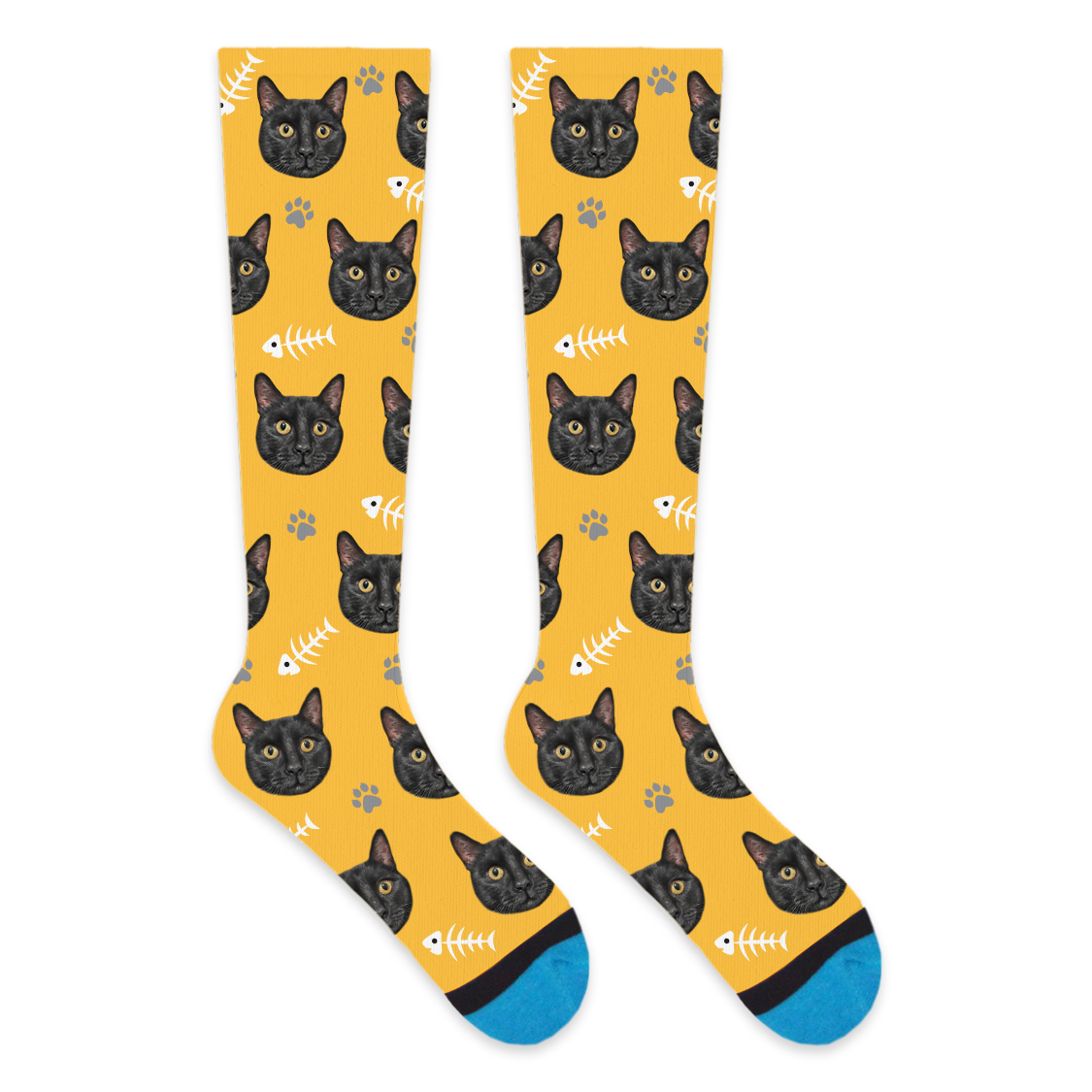Custom Cat Compression Socks