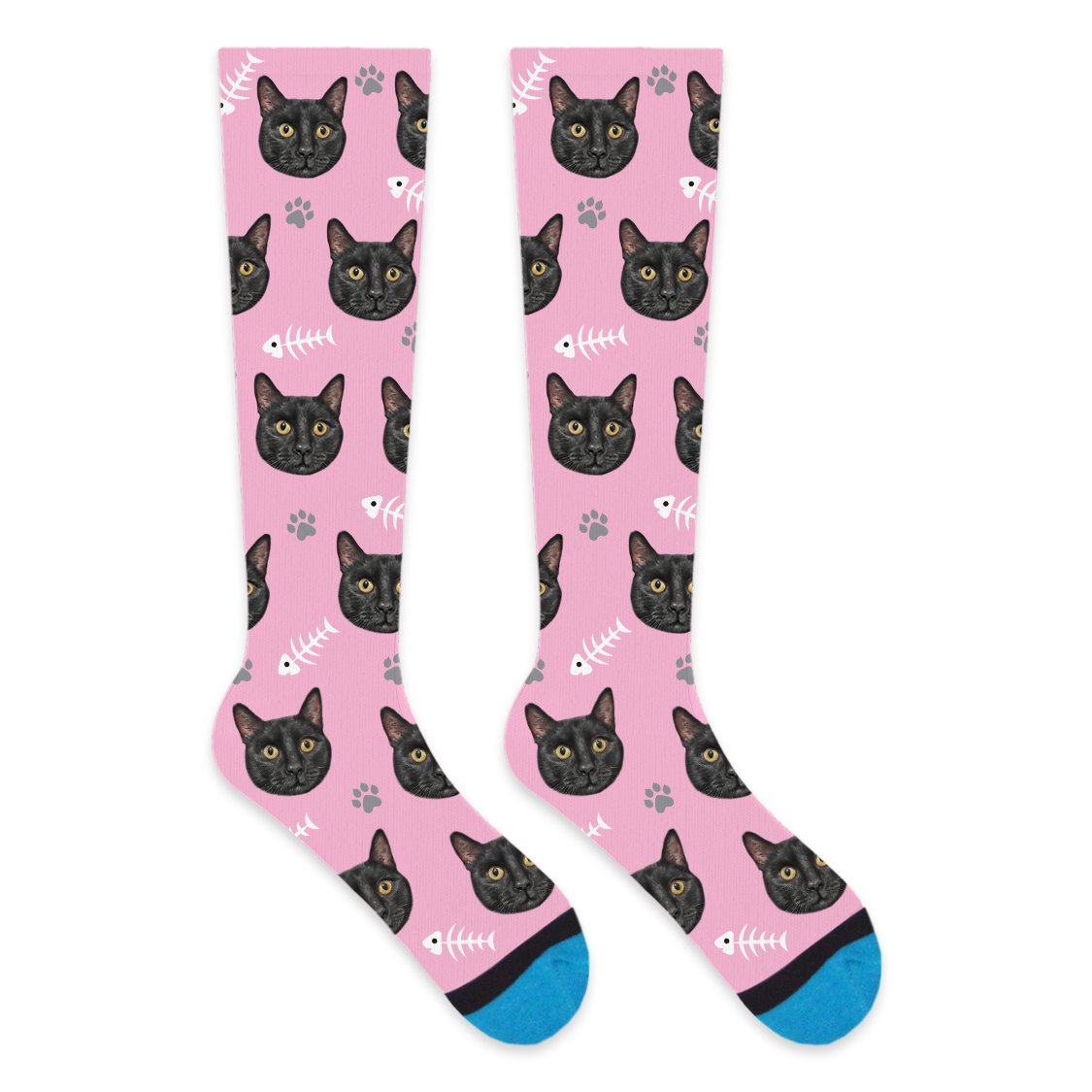 Custom Cat Compression Socks