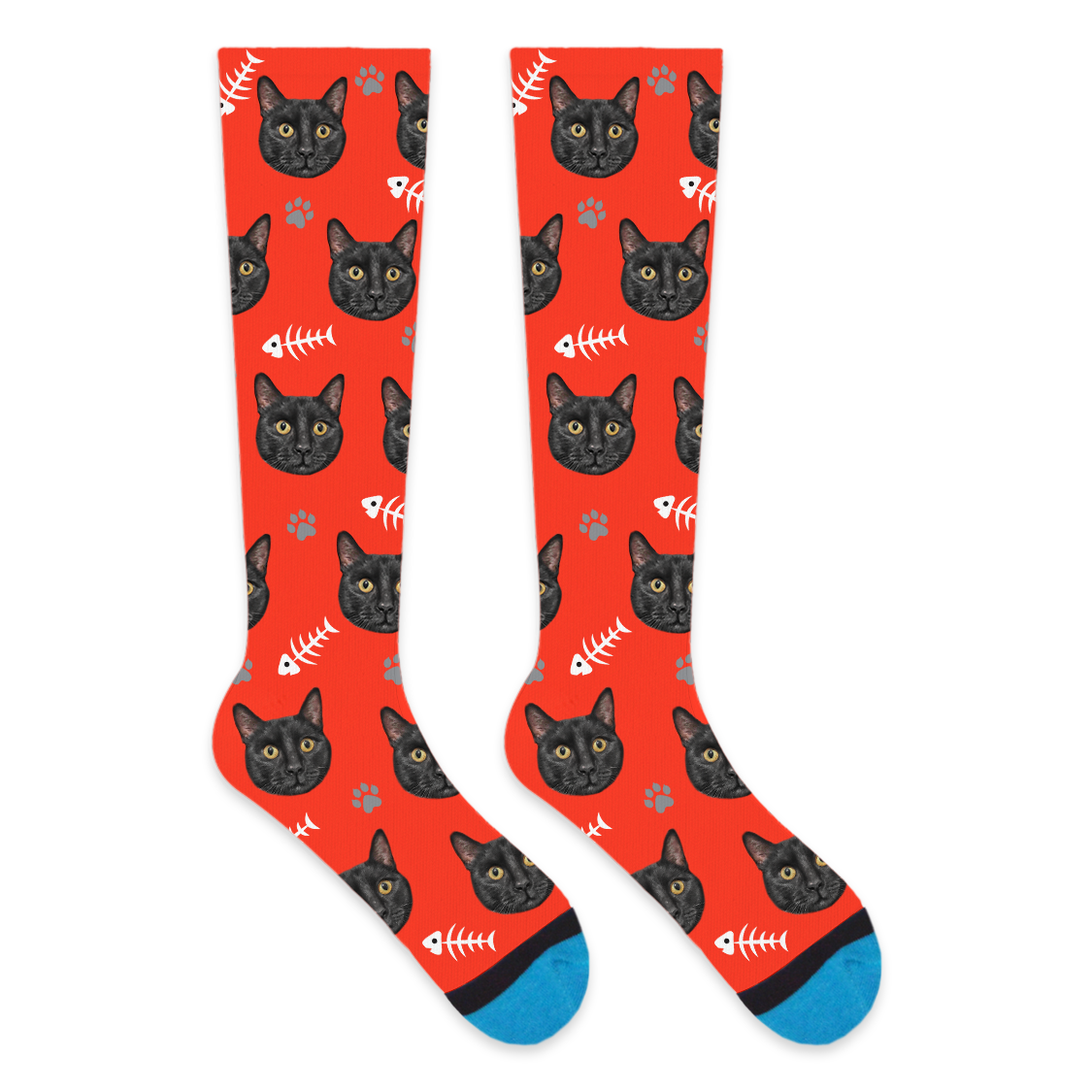 Custom Cat Compression Socks