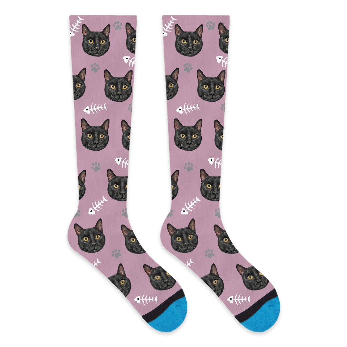 Custom Cat Compression Socks