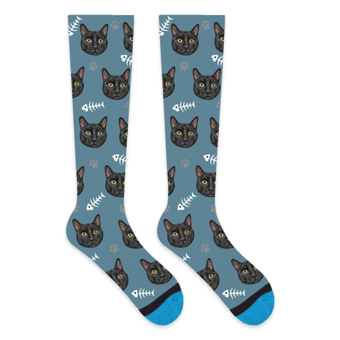 Custom Cat Compression Socks
