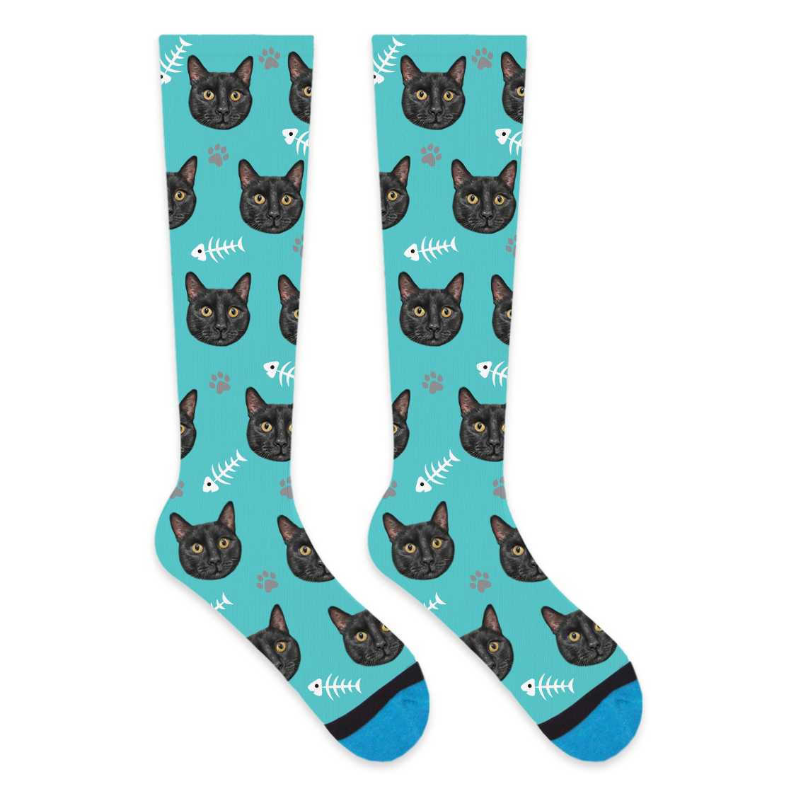 Custom Cat Compression Socks