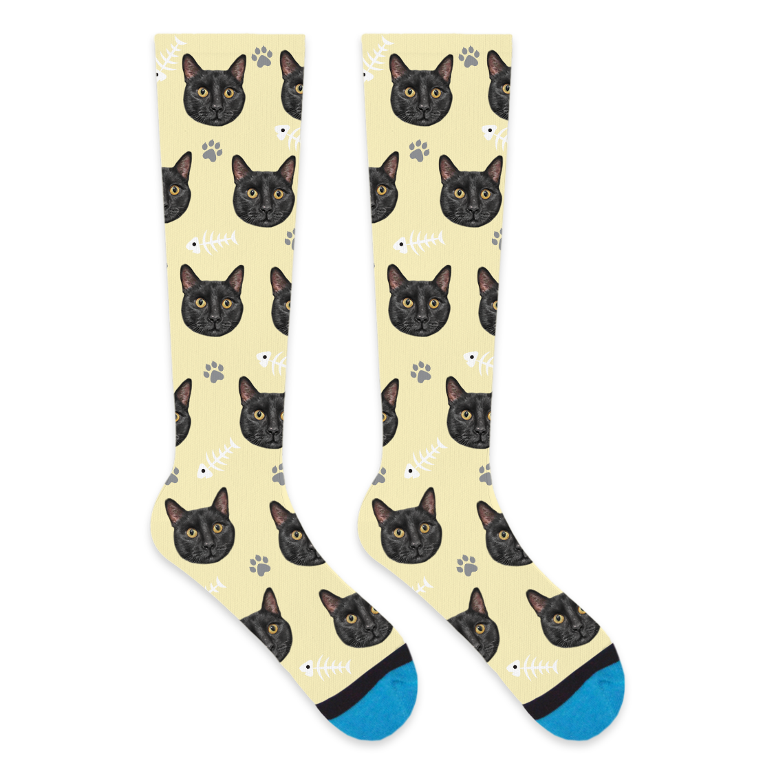 Custom Cat Compression Socks