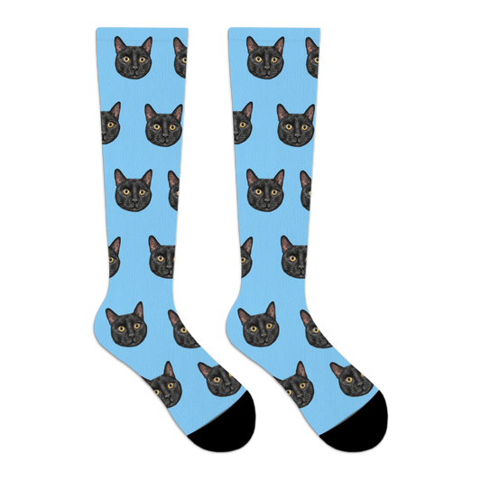Custom Cat Compression Socks