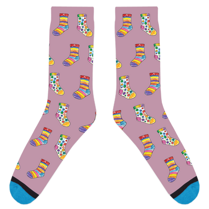 Custom Sock Coloring Sheet Socks