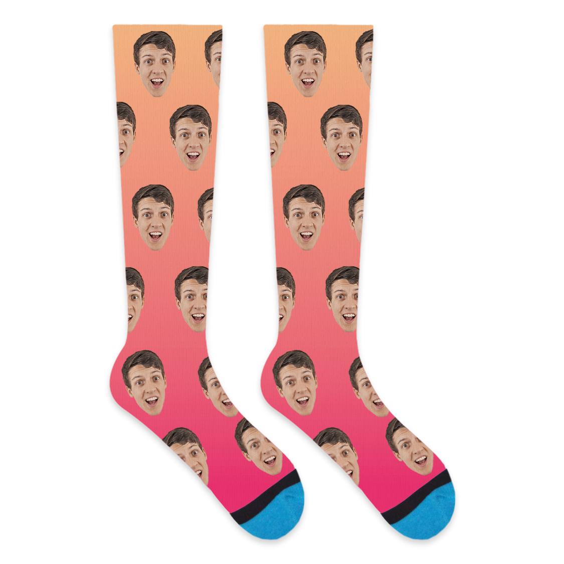 Custom Face Compression Socks