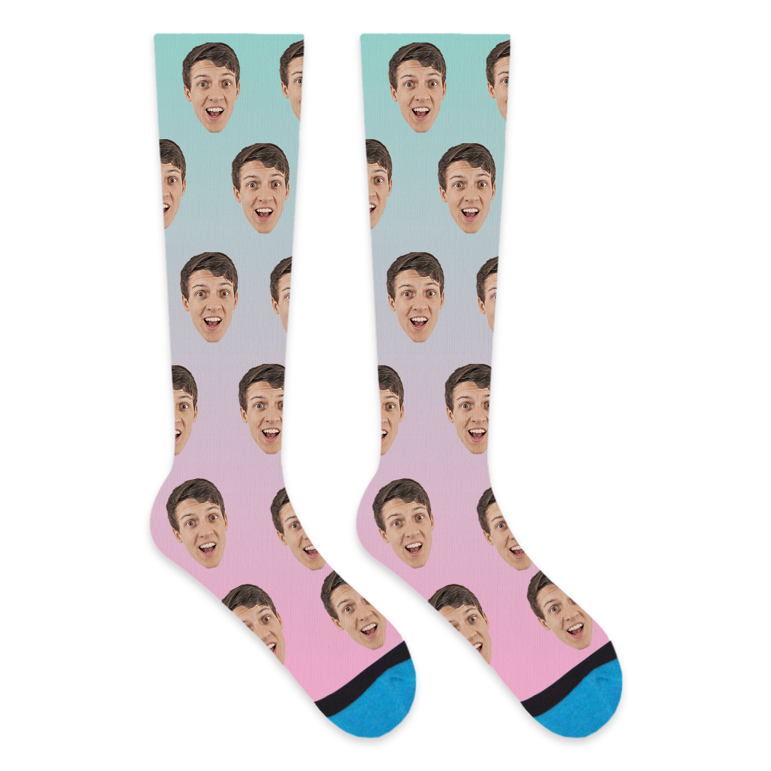 Custom Face Compression Socks