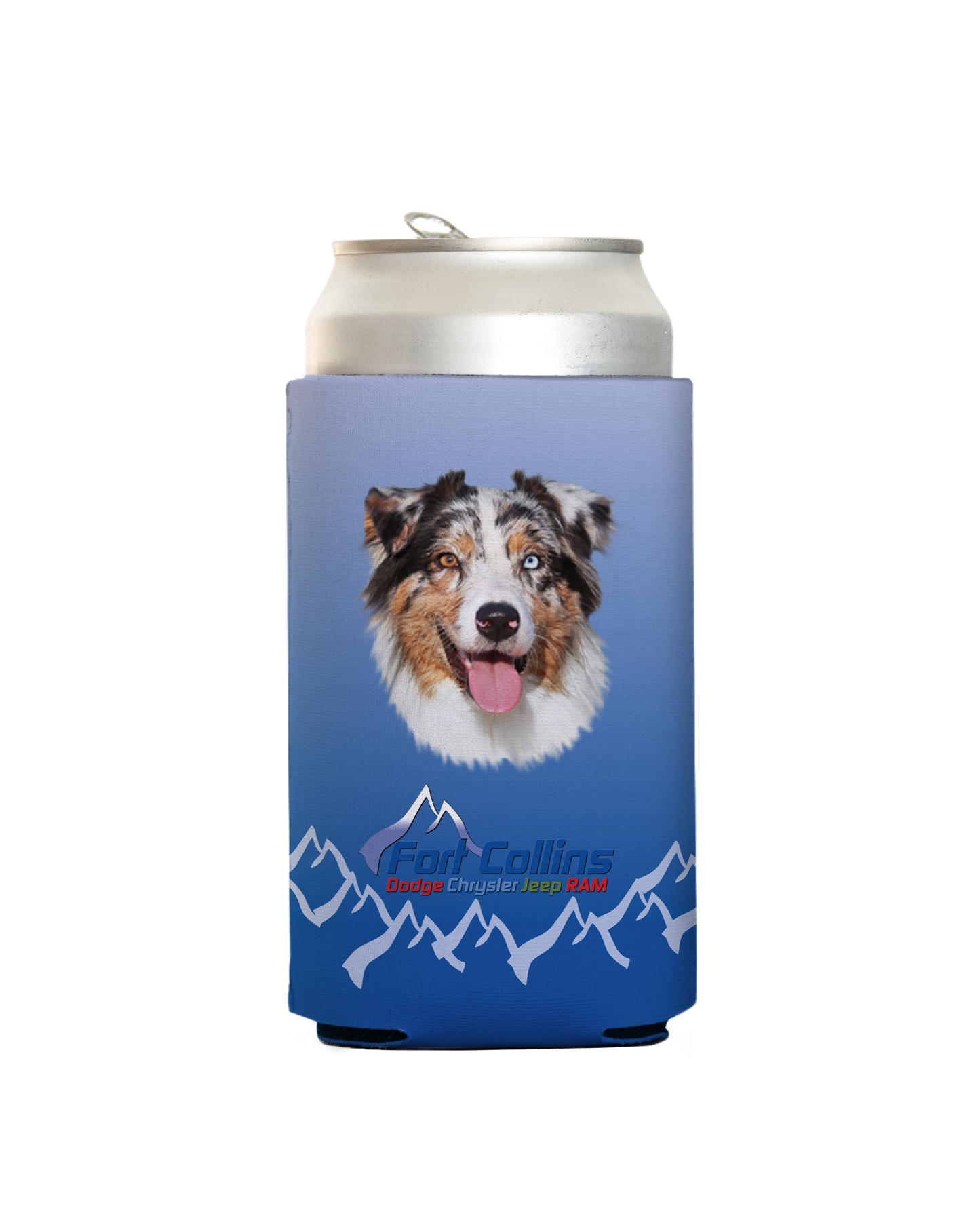 Custom Fort Collins Dealership Can Cooler