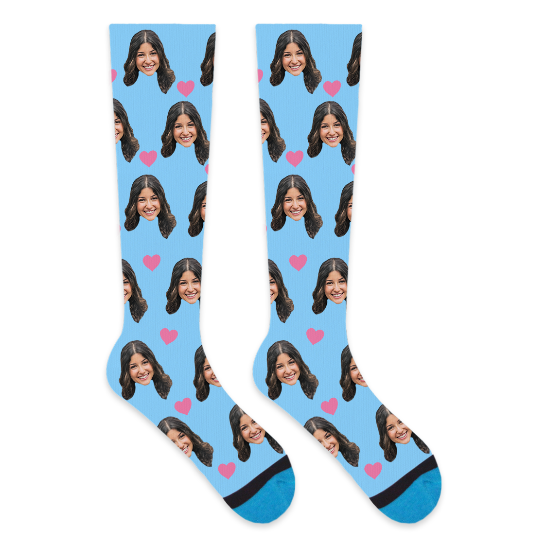 Custom Valentines Compression Socks