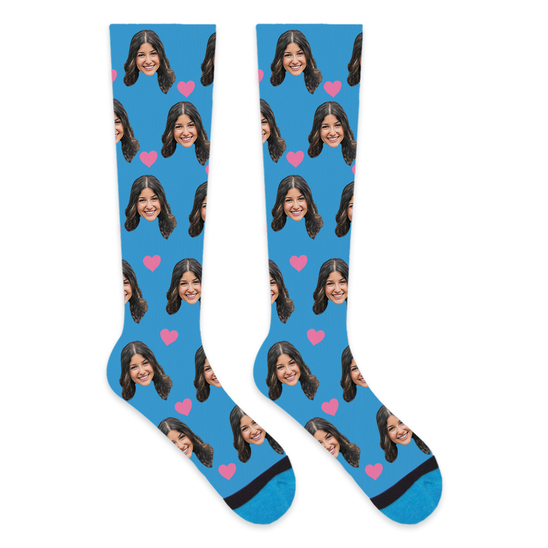 Custom Valentines Compression Socks