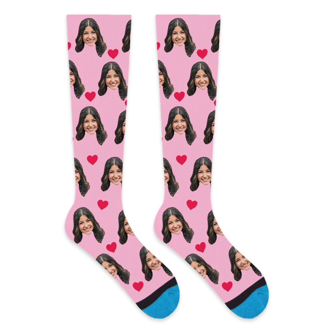Custom Valentines Compression Socks