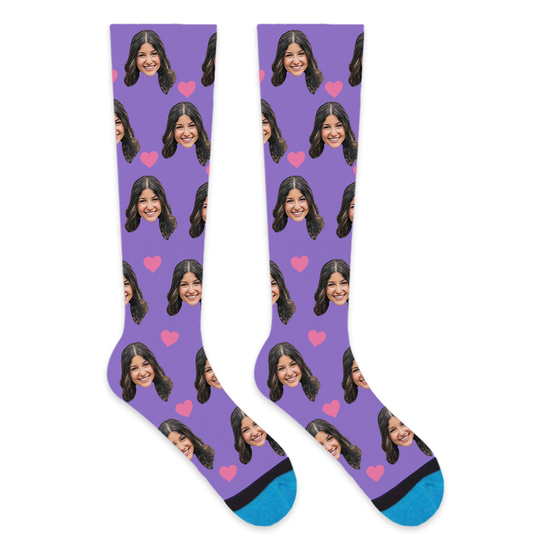 Custom Valentines Compression Socks