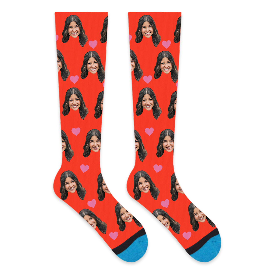 Custom Valentines Compression Socks