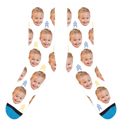 Custom World Down Syndrome Day Arrow Socks