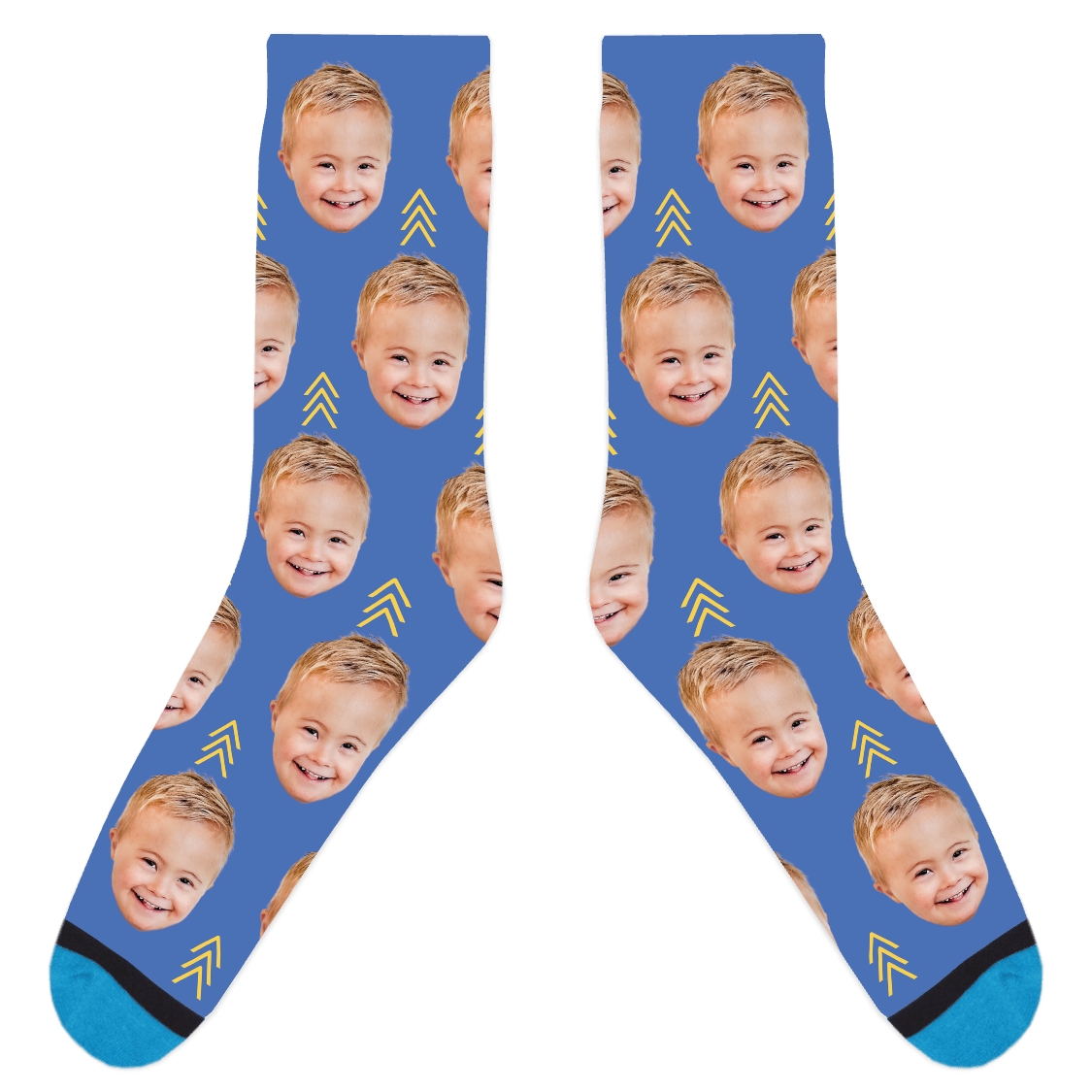 Custom World Down Syndrome Day Arrow Socks