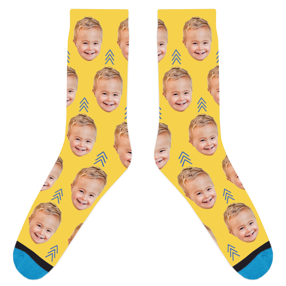 Custom World Down Syndrome Day Arrow Socks