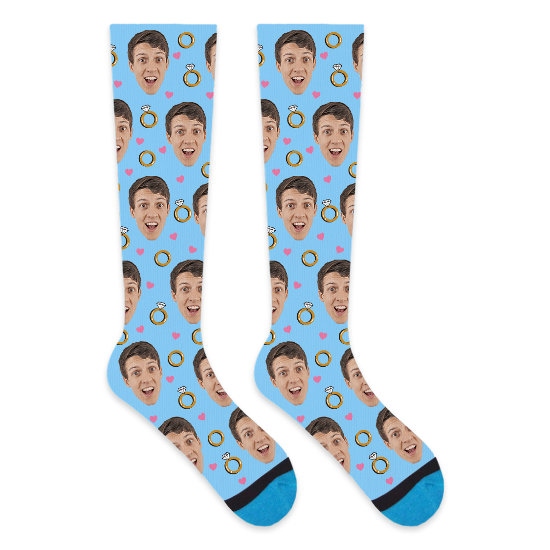 Custom Wedding Compression Socks