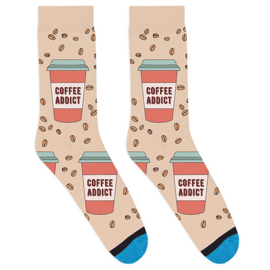 Addicted to Coffee Socks